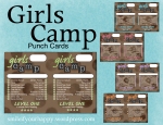 Girls Camp Punch Card