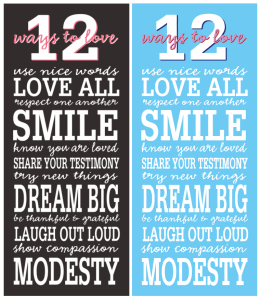 12 ways to love